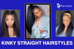 Achieve Effortless Elegance with Kinky Straight Hairstyles